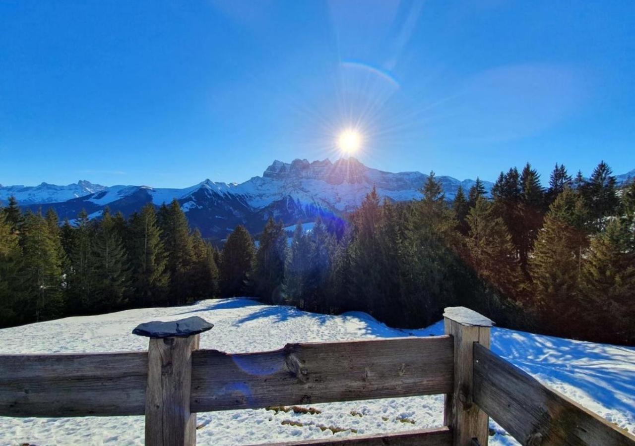 Aparthotel Mountain River Resort Val dʼIlliez 외부 사진