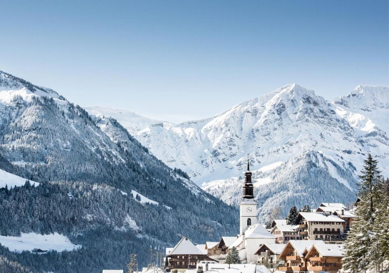 Aparthotel Mountain River Resort Val dʼIlliez 외부 사진